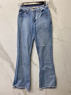 Vtg Mudd Denim Jeans Pants Superlow Bootcut Stretch Blue Womens Sz 5 • $15