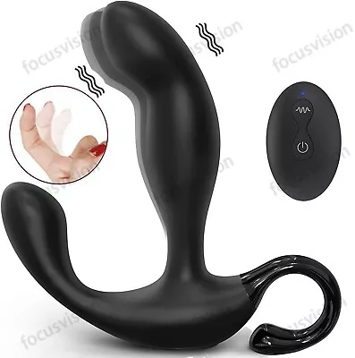 Male Prostate Vibrator Massager Anal Beads Butt Plug Dildo Sex Toys For Men • $26.09