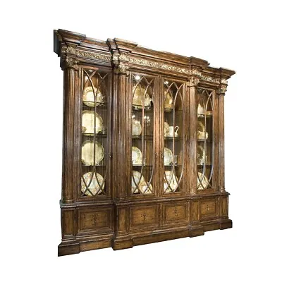 Habersham Furniture Co Finestra Breakfront China Display Cabinet • $4500