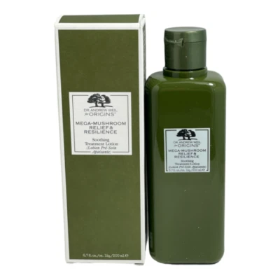 $16.95 • Buy ORIGINS Mega-Mushroom Relief & Resilience Soothing Treatment Lotion 6.7 Oz 200ml