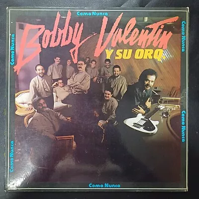 Bobby Valentin Y Su Orq. – Como Nunca - Latin Salsa Guaguancó Venezuela 1990 • $39.99