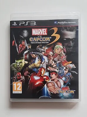 Marvel Vs Capcom Fate Of Two Worlds PS3 Game - Rare • £11.99