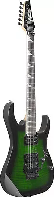 Ibanez Gio RG320FAT Electric Guitar - Transparent Emerald Sunburst • $399.99