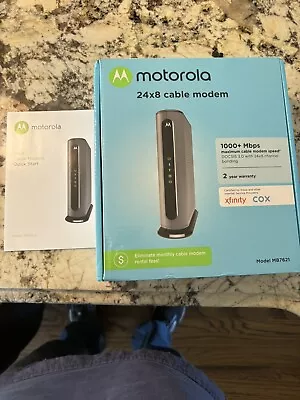 Motorola MB7621-10 1000 Mbps Modem • $10