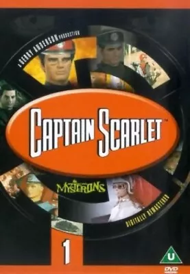 Captain Scarlet And The Mysterons: 1 [DVD] [1967] - DVD  BVVG The Cheap Fast • £3.49