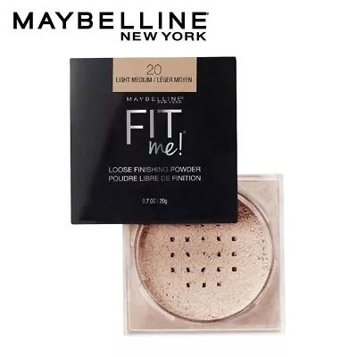 Maybelline Fit Me Loose Finishing Face Powder 20 Light Medium • $11.15