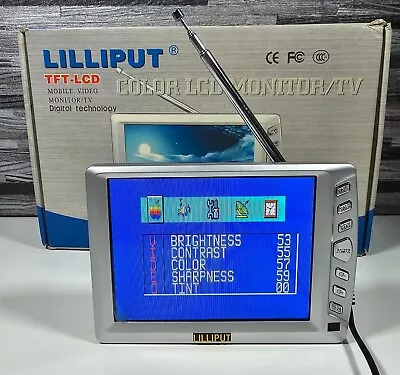 LILLIPUT TFT LCD Colour Monitor 5.6  Screen With Stand  12V For Car/caravan • £29.99