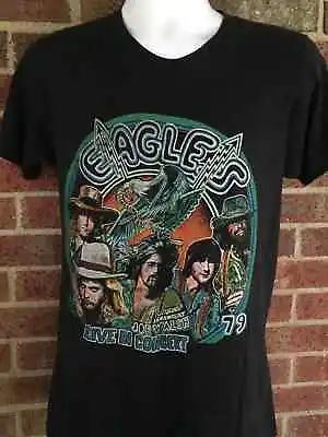 $20.89 • Buy 1979 #Eagles Live In Concert 79 Tour T Shirt Adult Rare Design Retro Tee LNH8914
