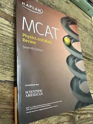 2021-2022 MCAT Physics And Math Review Seventh Edition  • $7.99