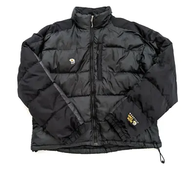 Mountain Hardware Jacket Mens XL Black Down Puffer Padded Zip Ski Coat Sub Zero • $263.89