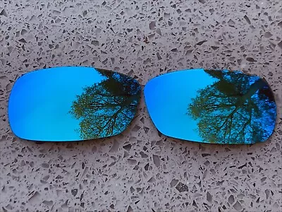 Etched Polarized Ice Blue Mirrored Replacement Lenses For Oakley Crosshair 2.0 • £19.99