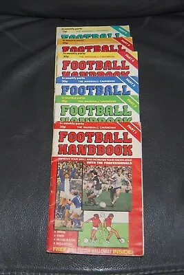 £12.50 • Buy The Marshall Cavendish Football Handbook - Parts 1-6 - 1978