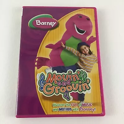 Barney & Friends DVD Movin' & Groovin' Special Bonus Features Band 2004 • $13.56