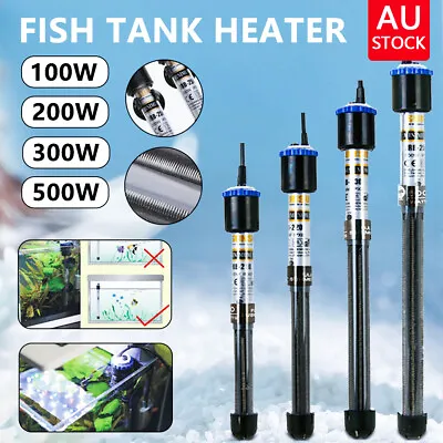 $18.99 • Buy SUNSUN Aquarium Submersible Heater Fish Tank Auto Water Thermostat 100W-500W AU