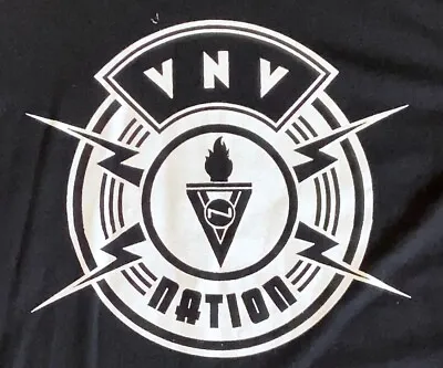 VNV Nation T Shirt EDM T Shirt Goth T Shirt Womens Small Concert T Shirt • $11.39