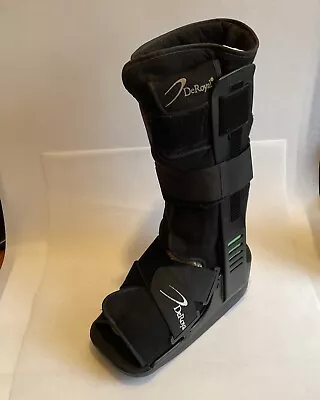 DeRoyal Orthopedic Walking Brace Boot Medium Foot Ankle Leg Right/Left 16  Tall • $19.87