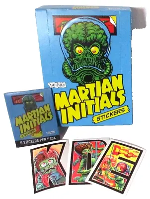 2023 Mars Attacks Martian Initials 1 Retro Sealed Wax Pack Topps Sidekick • $9.99