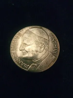 Joannes Pavlvs II Pont Max Pope John Paul II Coin Token⚜️⚛️💠✉️ # 752L • $45