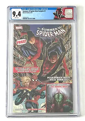 Summer Of Spider-Man #1 CGC 9.4 1st Miles & Parker Cover KEY Marvel Comic • $72.95