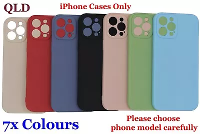 Soft Silicone Shockproof Case Cover For IPhone 12 11 Pro Max SE 7 8 • $7.99