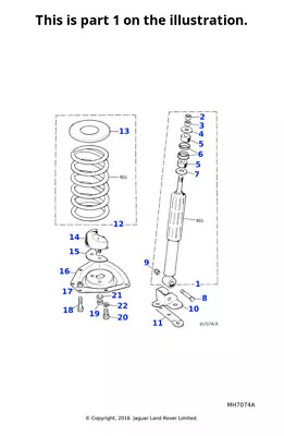 Jaguar Genuine Suspension Damper Shock Absorber Car Spare Fits XJ MHD2140AA • £217.13