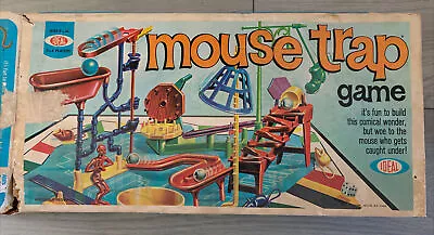 USED VINTAGE 1975 Mouse Trap Board Game By Ideal Missing Some Pieces **READ** • $12.99
