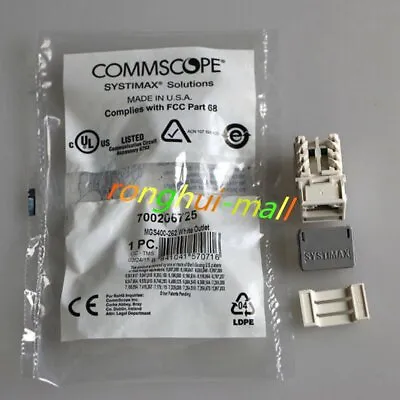 QTY:10 FOR Commscope Six Types Of Network Information Module RJ45CAT6 MGS400-262 • $50