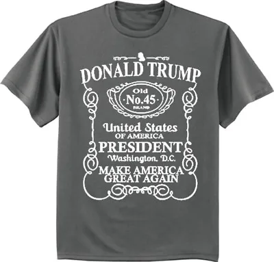 Trump Shirts Donald Trump 2020 Sign #45 MAGA Decal Mens Graphic Tees • $17.95