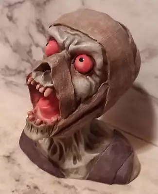 Vntg 1996 Growling Monsters Cresner Mummy ZOMBIE Horror Bust Ceramic Statue • $19.99