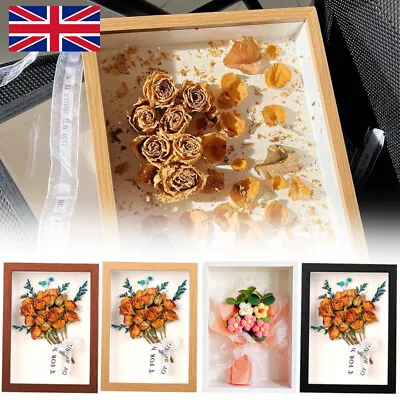 Deep Box Frame Picture Photo Frame Display Memory Case Frame Box A4 Size 3D NEW • £8.99
