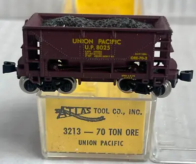 N Scale Atlas UP Ore Car Union Pacific 8025 U.P. 3213 Knuckle Couplers • $19.99