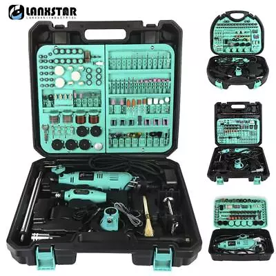 110v 220v Power Tool Electric Mini Drill Combo Kit Hand Drill Grinder Engraver P • $157.88