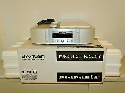 £1315.85 • Buy Marantz SA-15S1 High-End SACD Player Silver, FB&BDA, Original Packaging W.NEW, 2J Warranty