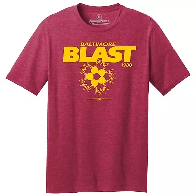 Baltimore Blast 1980 Logo MISL Soccer TRI-BLEND Tee Shirt • $22