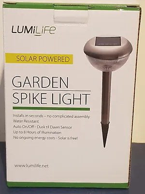 Lumilife Garden  Spike Lights - Solar Powered • £1.49