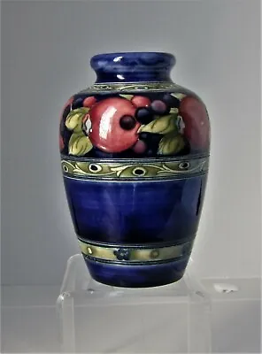 Rare Moorcroft Banded Pomegranate Vase • $1027.52