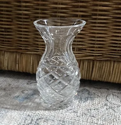 Waterford Crystal Flower Vase Lismore Pattern 7” Tall • $30