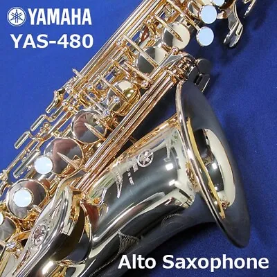 Yamaha YAS-480 Standard Alto Saxophones Gold With Hardcase Genuine From Japan • $2499.88