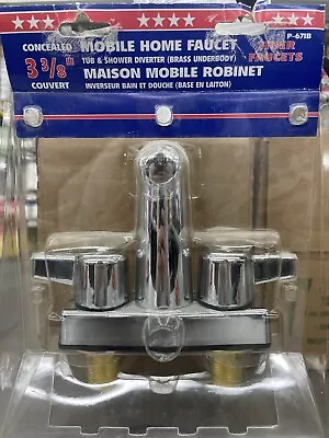 Tiger Faucets Mobile Home 3-3/8  Tub & Shower Faucet P-671B • $59.99