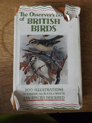 £9.99 • Buy The Observers Book Of British Birds By S Vere Benson 1952 Hardback Book