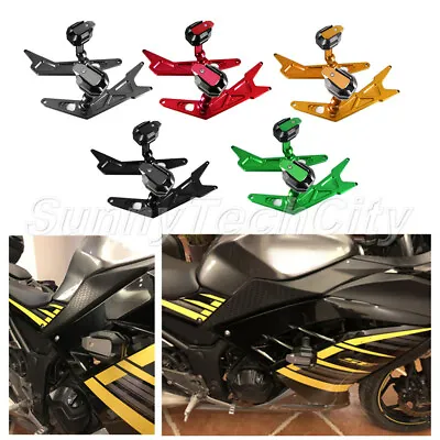 2x Motorcycle Frame Slider Anti Crash Pad Protector For KAWASAKI NINJA 250 2016 • $82.10