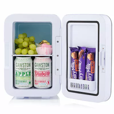 8L Mini Fridge Portable Small Tabletop Cooler Warmer Bedroom Bar Car Skincare • $56.98