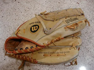 Vtg. Wilson A1000 Snap Action Pro Back A2910 RHT Baseball Glove Exc Dual Hinge • $65.98