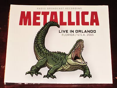 Metallica: Live In Orlando Florida USA 2003 - Radio Broadcast Recording CD NEW • $19.95