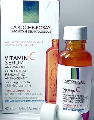 La Roche-Posay Vitamin C Serum Anti-Wrinkle Concentrate 1 Fl.oz EXP.04/2026 BNIB • $27.99