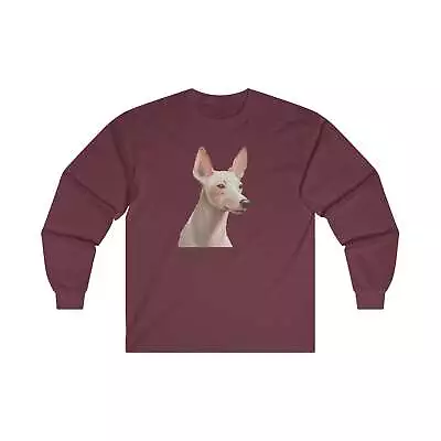 Xoloitzcuintli 'Mexican Hairless' Classic Cotton Long Sleeve Tee • $21.67