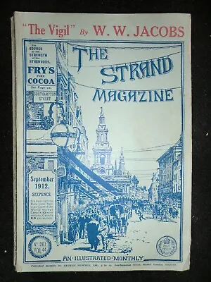 THE STRAND MAGAZINE; September 1912 - A Conan Doyle 'Lost World' & W W Jacobs • $63.13