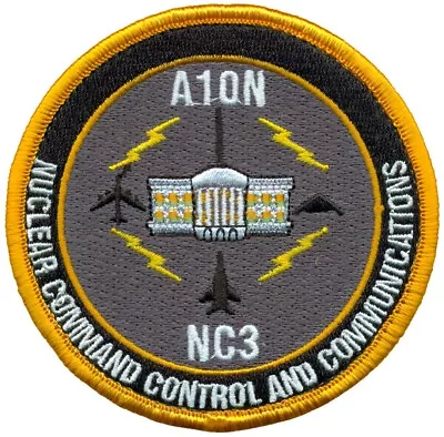 USAF AFGSC A10N NC3 NUCLEAR COMMAND CONTROL And COMMUNICATIONS PATCH • $9.95