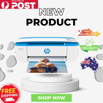 $70.15 • Buy HP DeskJet 3720 All-in-One Wireless Multifunction Colour Inkjet Printer Blue