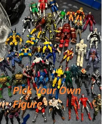 Vintage To Modern Pick Your Own Action Figure -GI Joe Marvel Star Wars DC Bandai • $6.99